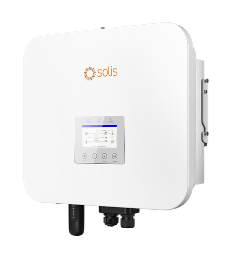 [026002150030] Solis - 8kVA 3x400V+N Hybride (sans MPPT, avec écran, batterie HT) - S6-EA3P8KAA-NV-YD-H-PRO